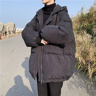 Új modell férfi téli kabát kapucnival több színben