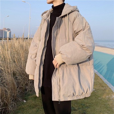 Új modell férfi téli kabát kapucnival több színben