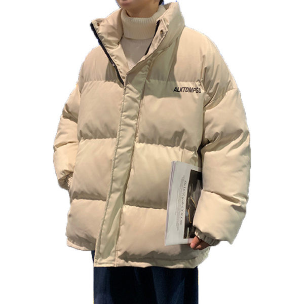 Férfi téli kabát magas gallérral - többféle színben