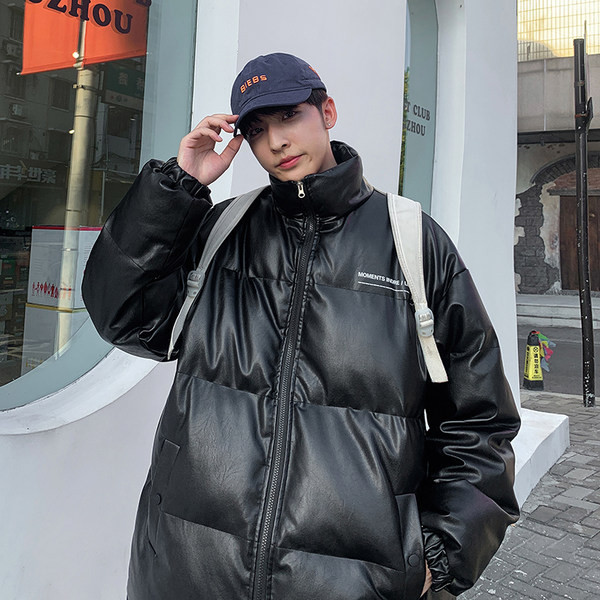 Νέο μοντέλο ανδρικό χειμωνιάτικο μπουφάν με ψηλό γιακά