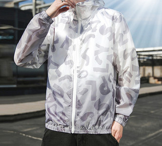 Ανδρικό ανοιξιάτικο μπουφάν με φερμουάρ - τρία χρώματα