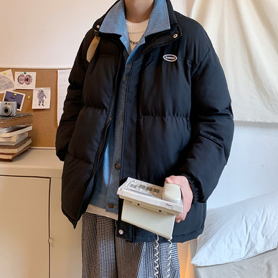 Férfi téli kabát felirattal