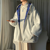 Mindennapi férfi kabát zsebbel - három színben