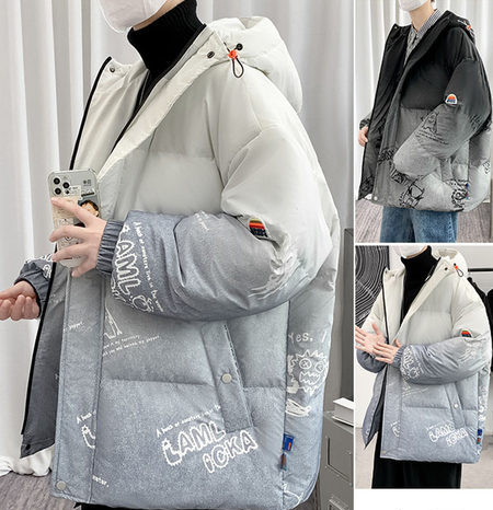 Férfi kabát zsebbel - többféle színben