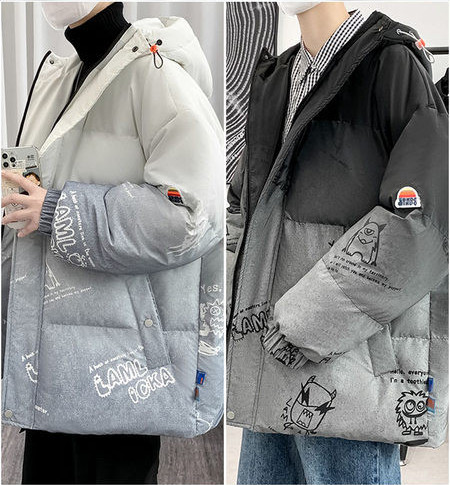 Férfi kabát zsebbel - többféle színben