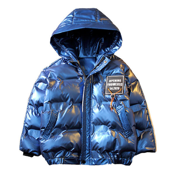 Kapucnival ellátott gyerekkabát három színben