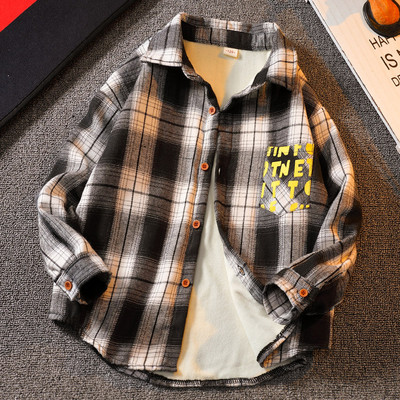 Tavaszi gyerek ingkabát fiúknak