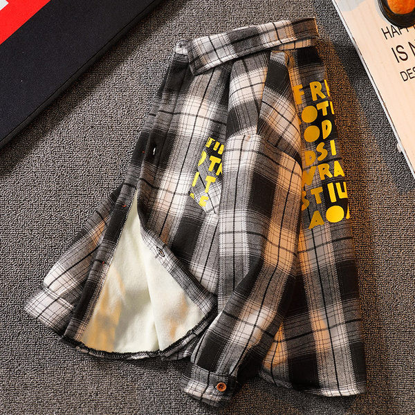 Tavaszi gyerek ingkabát fiúknak