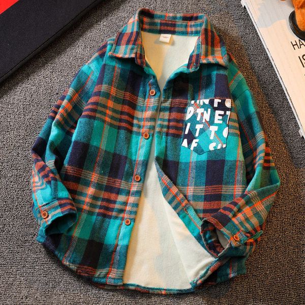 Tavaszi gyerek ingkabát fiúknak