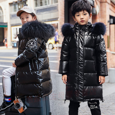 Νέο μοντέλο παιδικό μπουφάν με πούπουλα στην κουκούλα