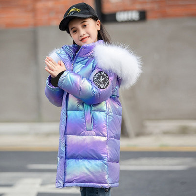 Νέο μοντέλο παιδικό μπουφάν με πούπουλα στην κουκούλα