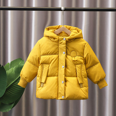 Téli gyerekkabát kapucnival fiúknak - három színben