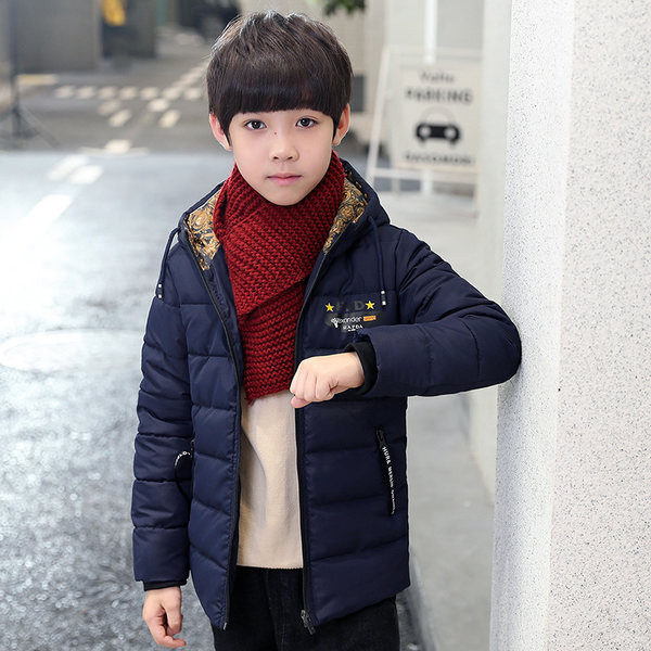 Παιδικό χειμωνιάτικο μπουφάν με κουκούλα κατάλληλο για αγόρια