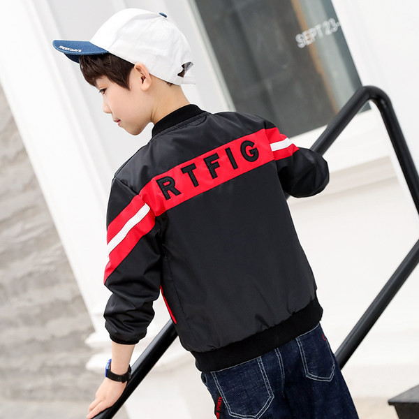 Dječja proljetna jakna s patentnim zatvaračem - za dječake