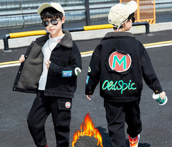 Új modell gyerekkabát puha meleg béléssel