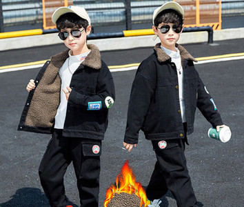 Új modell gyerekkabát puha meleg béléssel