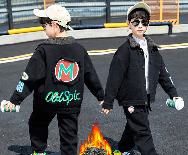 Új modell gyerekkabát puha meleg béléssel