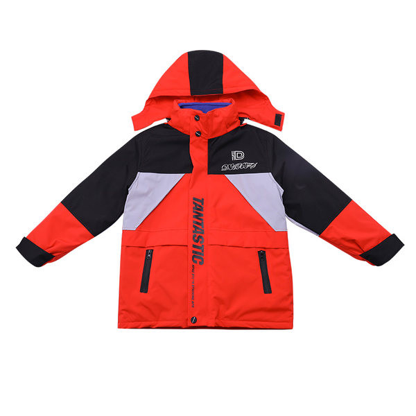 Gyerek szélálló kabát kapucnival és béléssel