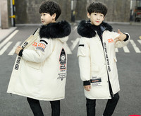 Uue mudeli kapuutsiga ja aplikatsiooniga laste talvejope