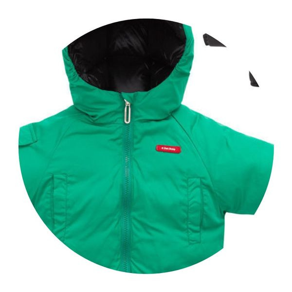 Tõmbluku ja kapuutsiga laste talvejope - mitut värvi