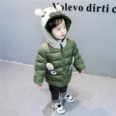 Ležerna dječja jakna s kapuljačom za dječake