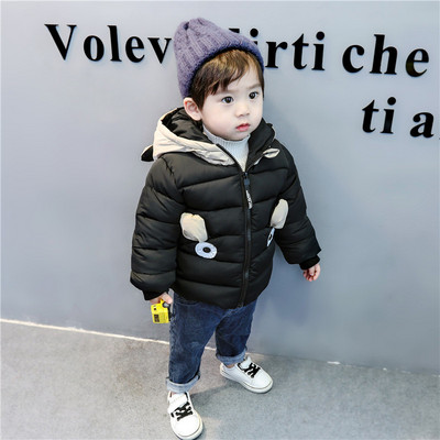 Ležerna dječja jakna s kapuljačom za dječake