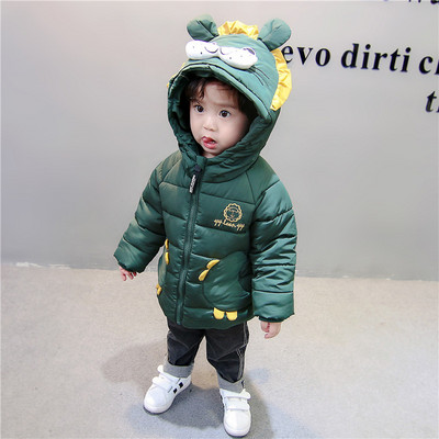 Ležerna dječja jakna s kapuljačom za dječake