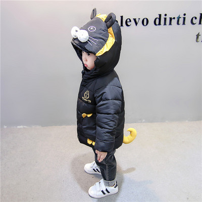 Ležerna dječja jakna s kapuljačom za dječake