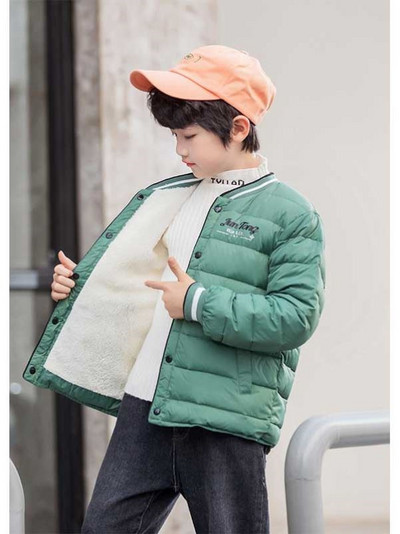 Sooja voodriga laste jope poistele ja tüdrukutele