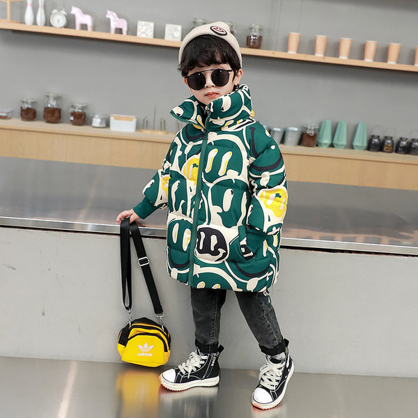 Gyermek színes kabát cipzárral két színben