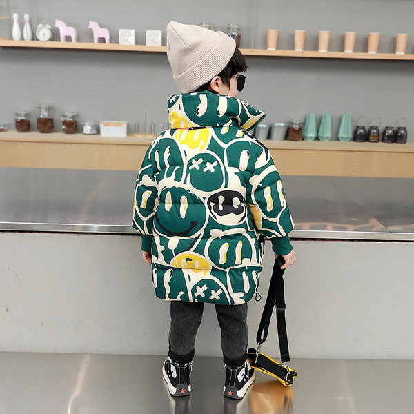 Gyermek színes kabát cipzárral két színben