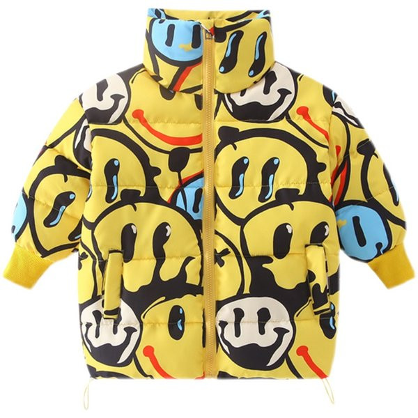 Gyermek színes kabát cipzárral két színben