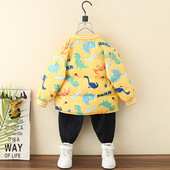 Gyerek színes kabát gombokkal