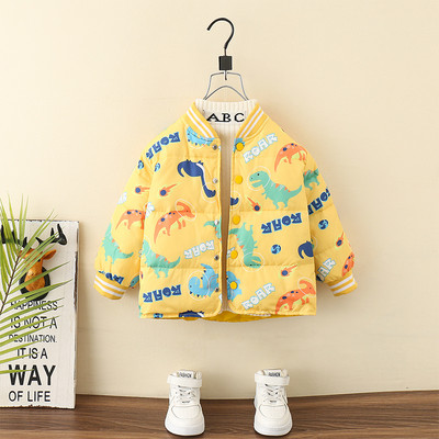 Gyerek színes kabát gombokkal