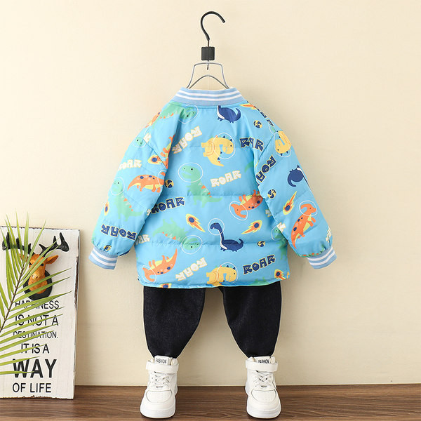 Gyerek színes kabát gombokkal