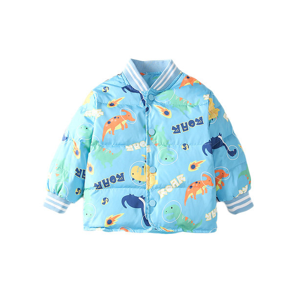 Gyerek színes kabát gombokkal