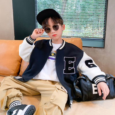 Új modell gyerek baseball kabát fiúknak