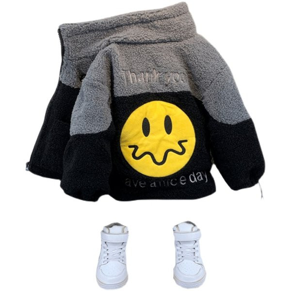 Παιδικό μπουφάν με τσέπες και φερμουάρ - δύο μοντέλα