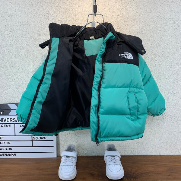 Meleg téli gyerek melegítő kapucnival