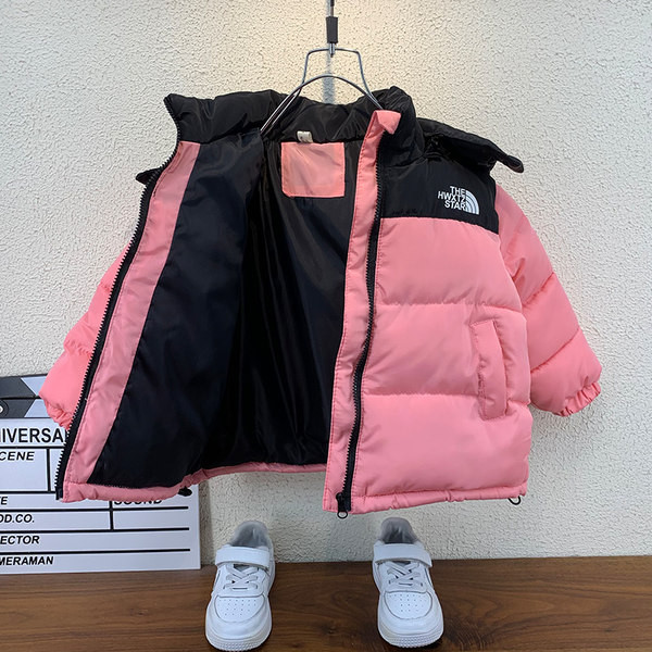 Meleg téli gyerek melegítő kapucnival