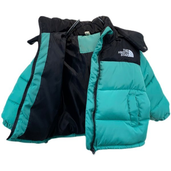 Meleg téli gyerek melegítő kapucnival