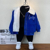 Új modell gyerekkabát meleg béléssel