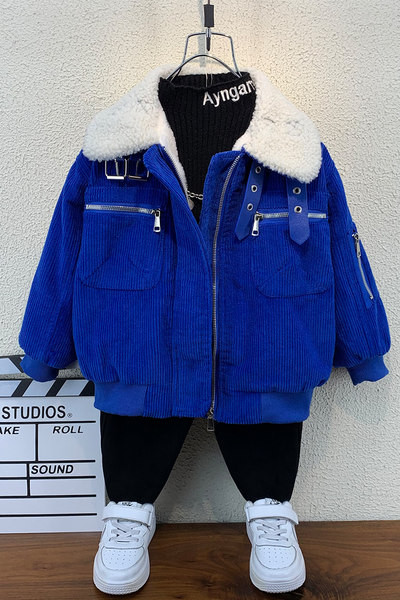 Új modell gyerekkabát meleg béléssel