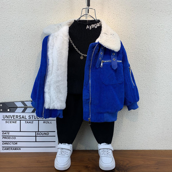 Új modell gyerekkabát meleg béléssel