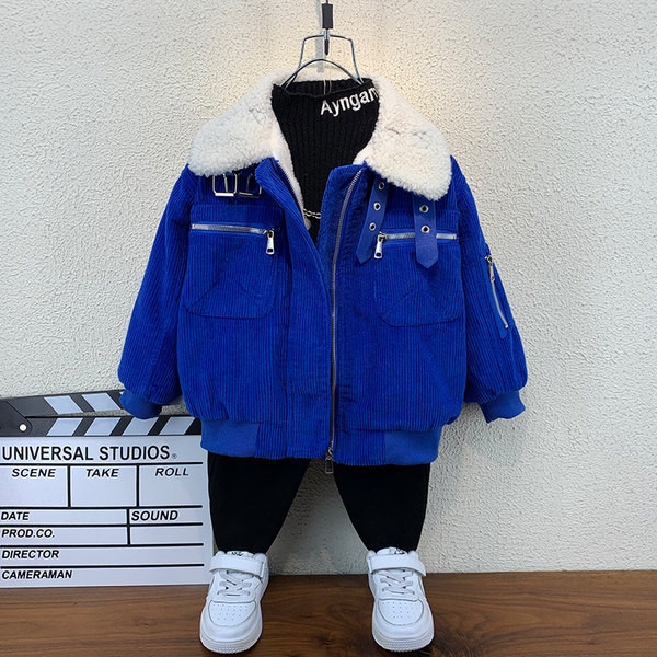 Új modell gyerekkabát meleg béléssel