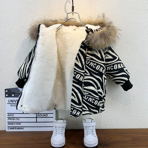 Poistele uus mudel kapuutsiga talvine lastejope