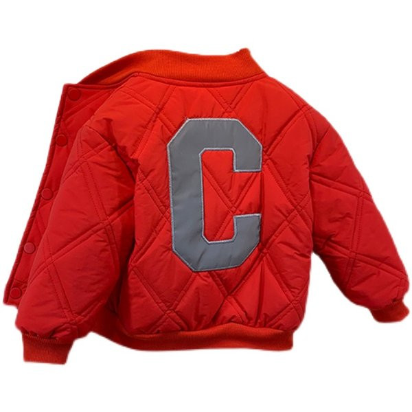 Gyermek baseball kabát hátoldalán hímzéssel