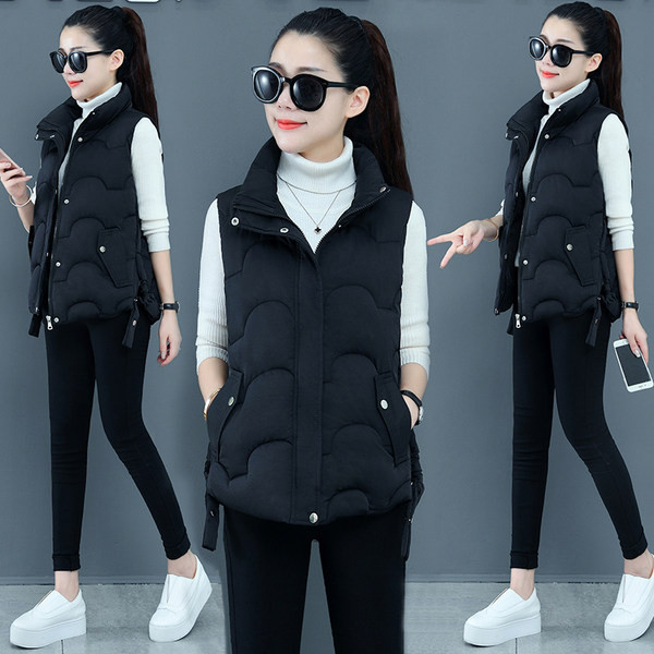 Alkalmi női mellény gombokkal - télre alkalmas