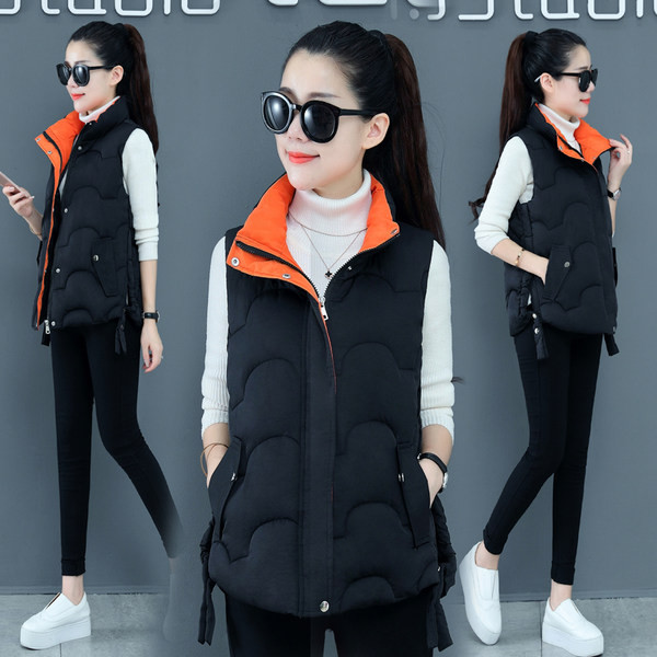 Alkalmi női mellény gombokkal - télre alkalmas