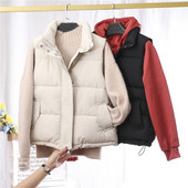 Sport és hétköznapi női mellény gombokkal